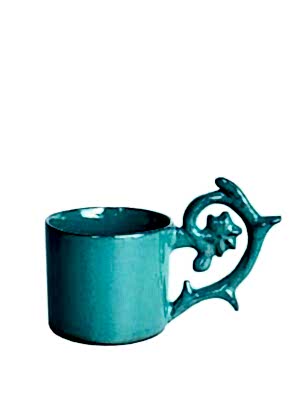 El yapımı kahve fincanı