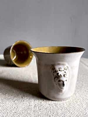 El yapımı kahve fincanı